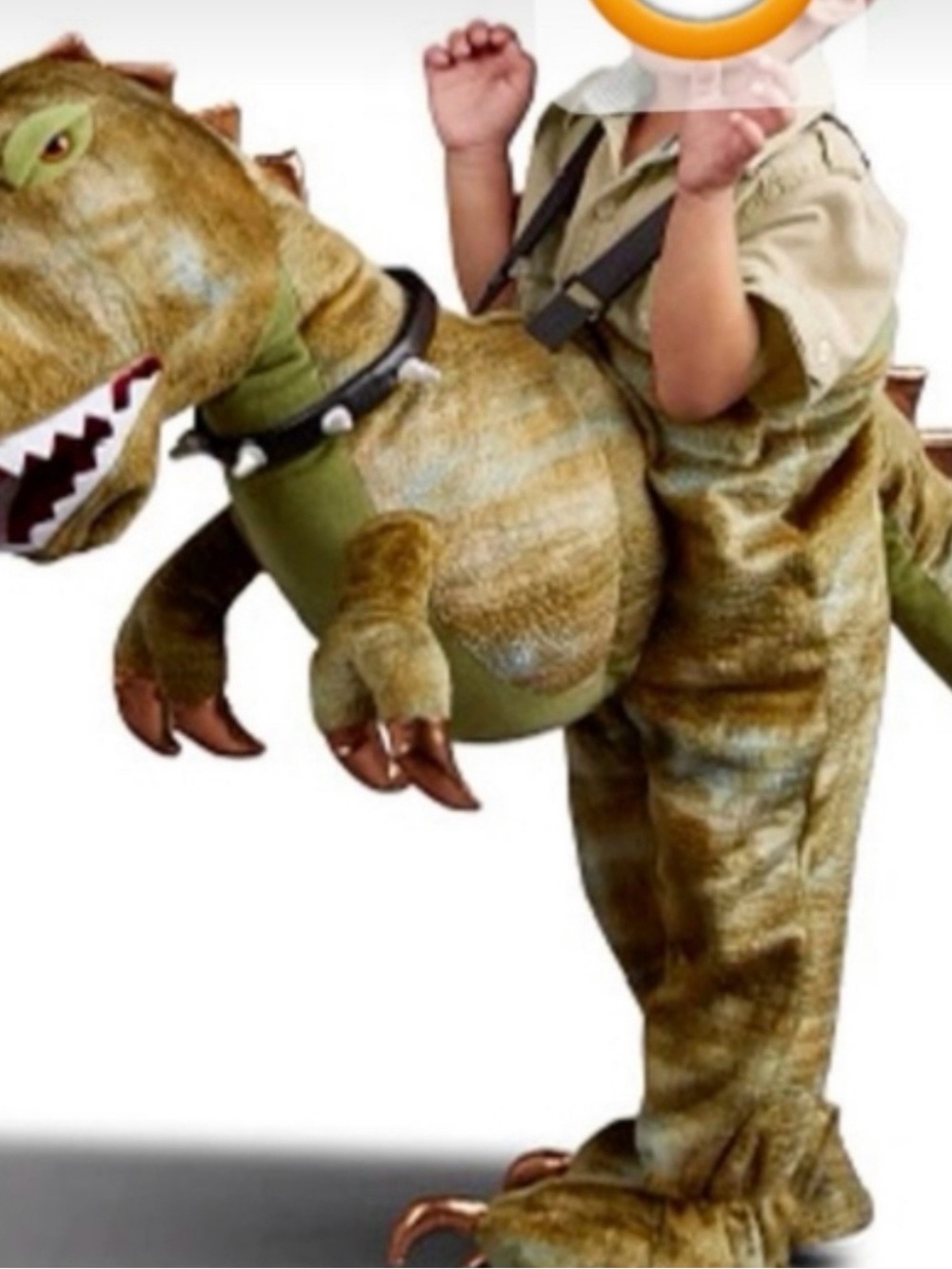 Dinosaur Plush Ride On